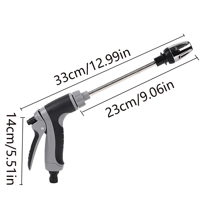 High-Pressure Car Washing Water Gun, External Cleaning Of RV, Foam Kettle Cleaning, Garden Water Hose Nozzle, Garden Shower,