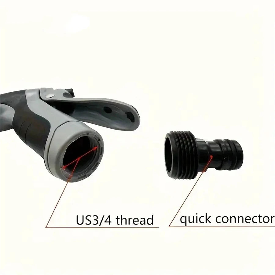 High-Pressure Car Washing Water Gun, External Cleaning Of RV, Foam Kettle Cleaning, Garden Water Hose Nozzle, Garden Shower,